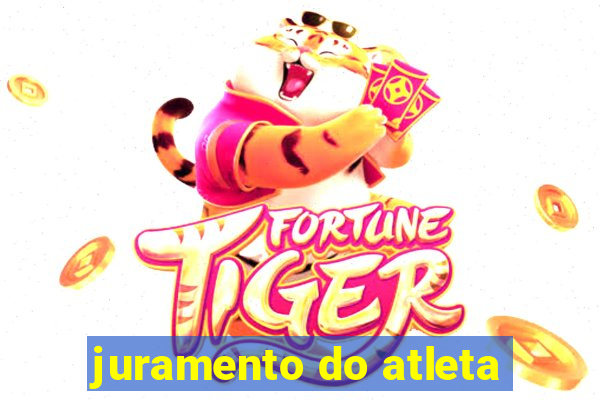 juramento do atleta